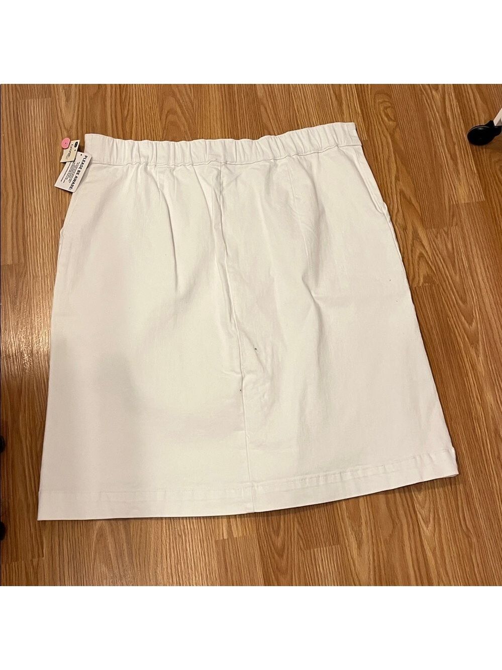 George White Stretch Button Front Skirt 18W - Picture 3 of 14